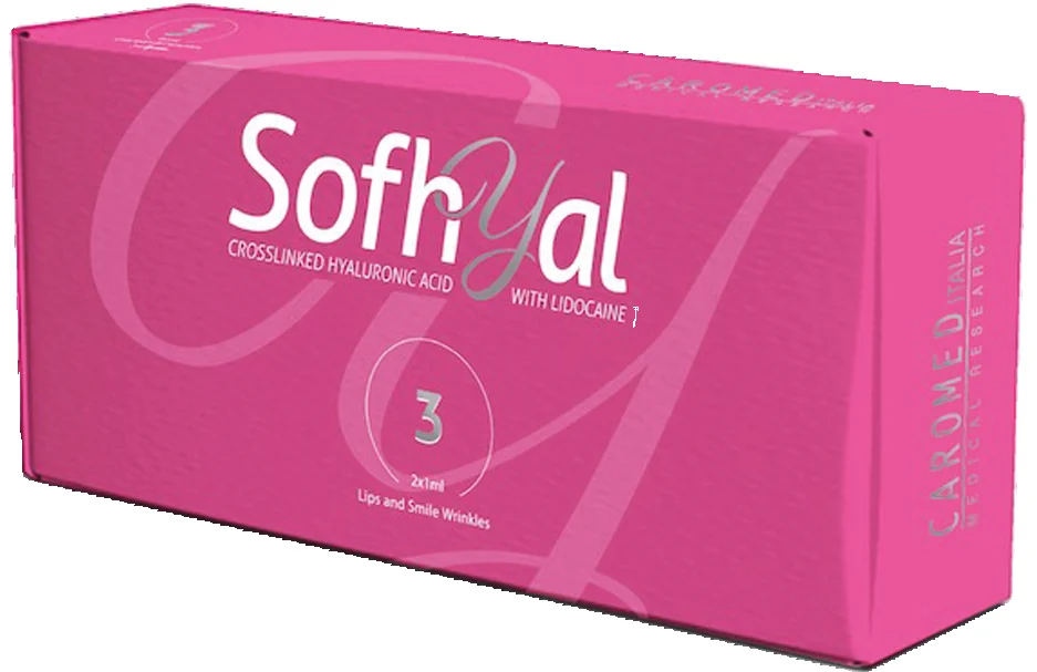 Філер Sofhyal 3 у пакованні